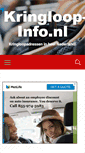 Mobile Screenshot of kringloop-info.nl